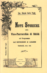 Note storiche sulla Parrocchia di Rasa